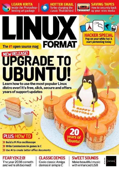 Linux Format magazine cover