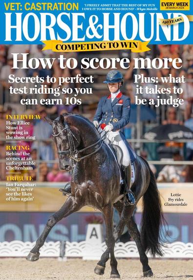 Horse & Hound magazine cover