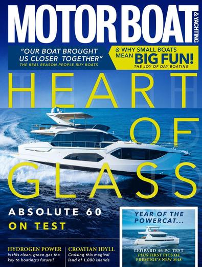Motor Boat & Yachting magazine cover