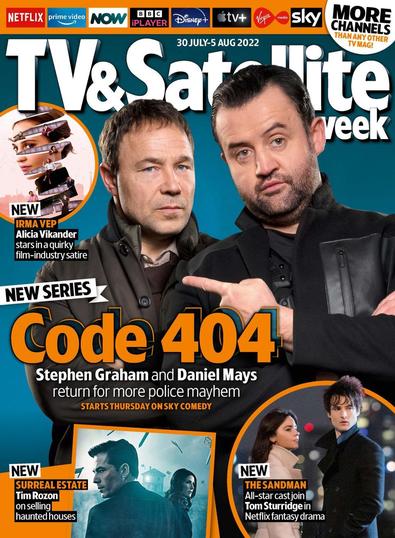 TV & Satellite Week magazine cover