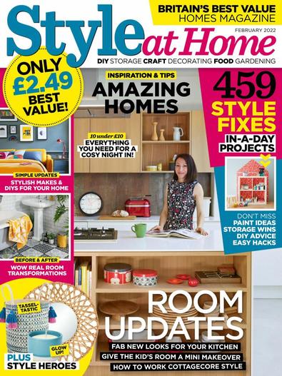 Style at Home magazine cover
