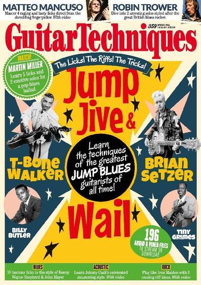 Guitar Techniques magazine cover