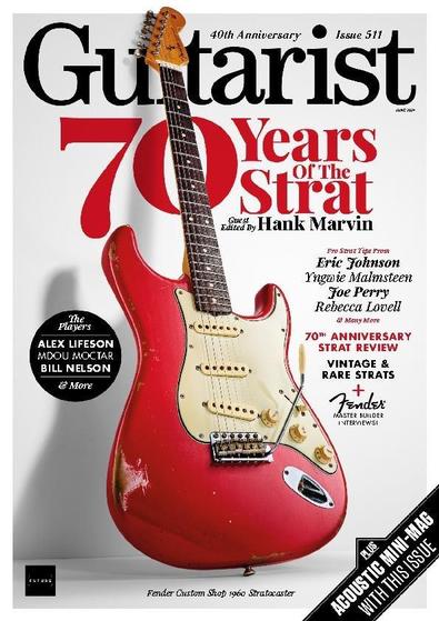 Guitarist magazine cover