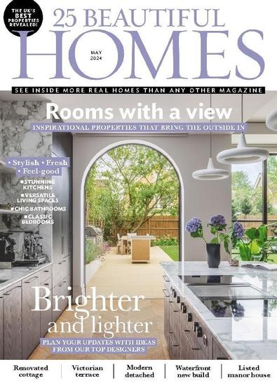 25 Beautiful Homes magazine cover