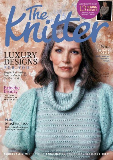 The Knitter magazine cover