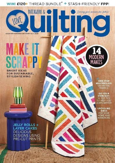 Love Patchwork & Quilting magazine cover