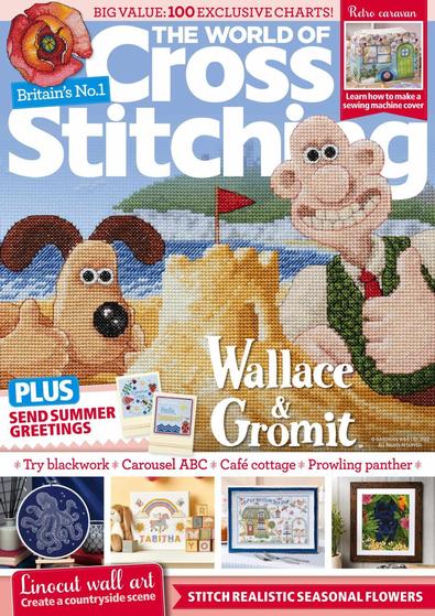 The World of Cross Stitching magazine cover