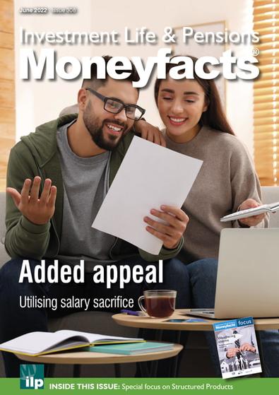 Investment, Life & Pensions Moneyfacts magazine cover