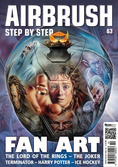 Airbrush Step by Step magazine cover