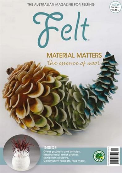 Felt magazine cover