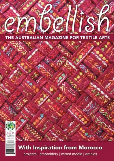 Embellish magazine cover