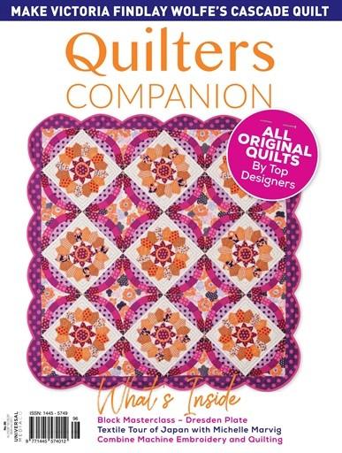 Quilters Companion magazine cover
