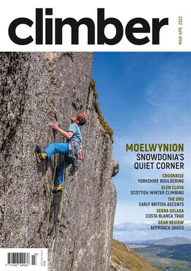 Climber magazine cover