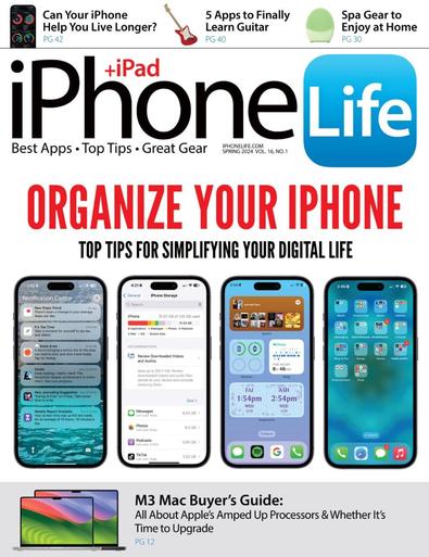 iPhone Life Magazine digital cover