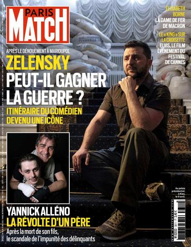 Paris Match digital cover