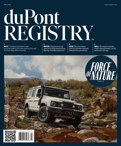 duPont REGISTRY digital cover