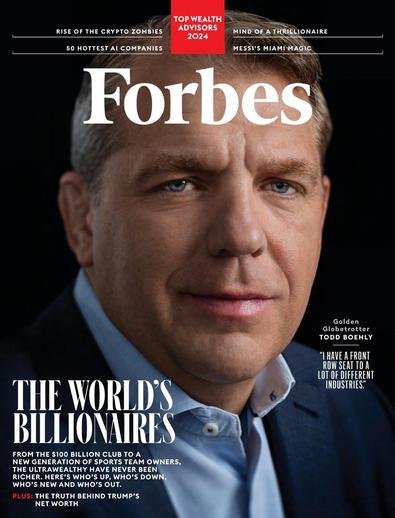 Forbes digital cover
