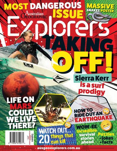 Australian Geographic Explorers digital cover