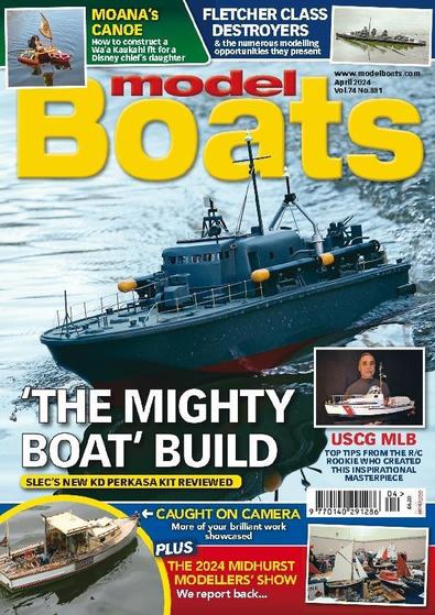 Model Boats digital cover
