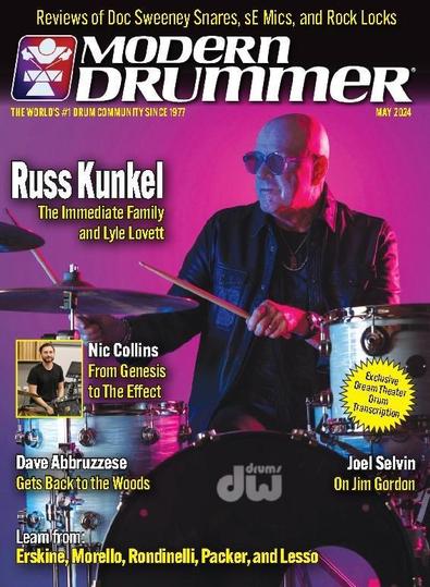 Modern Drummer Magazine digital cover