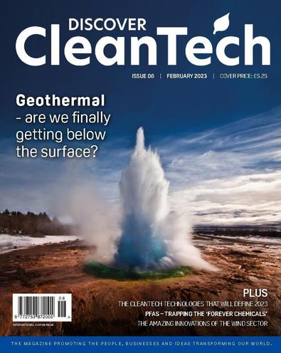 Discover Cleantech Magazine digital cover