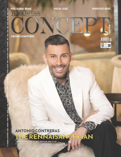 Business Concept Magazine digital cover