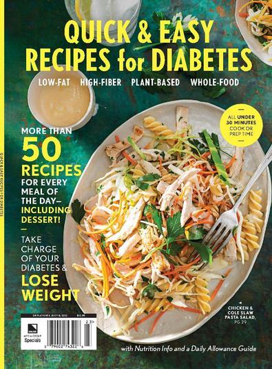 Diabetes Recipes digital cover