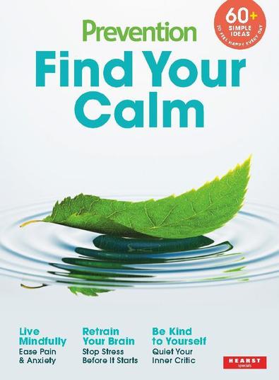 Prevention Find Your Calm digital cover