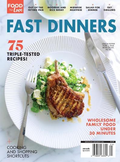 Fast Dinners digital cover
