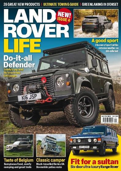 Land Rover Life digital cover