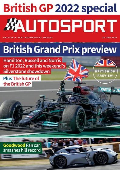 Autosport magazine cover