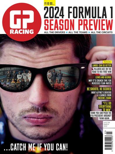GP Racing magazine cover