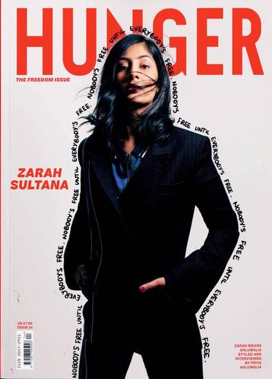 HUNGER magazine cover
