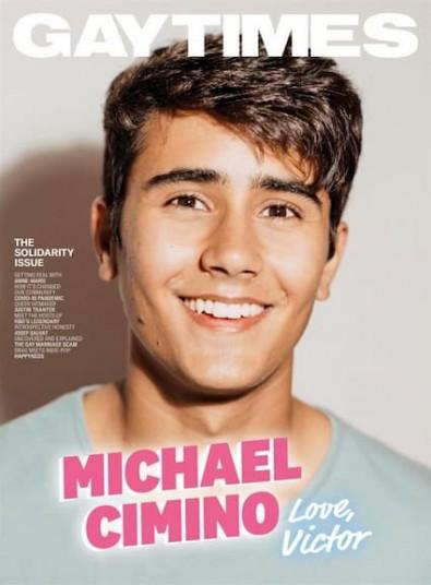 Gay Times. Digital magazine cover