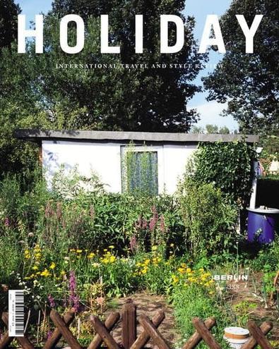 Holiday magazine cover