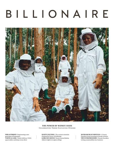 BILLIONAIRE magazine cover