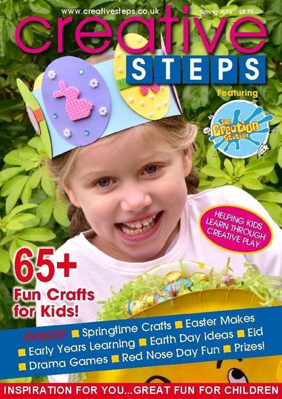 Creative Steps magazine cover