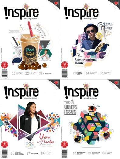 Inspire 2021 Edition - (5 Issues) magazine cover