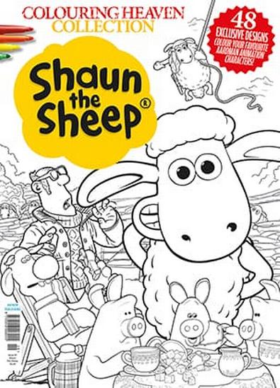 Colouring Heaven Collection. Shaun The Sheep cover