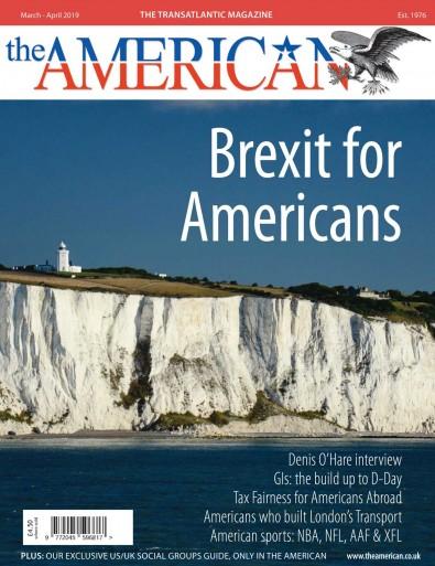 The American magazine cover