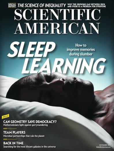 Scientific American magazine cover