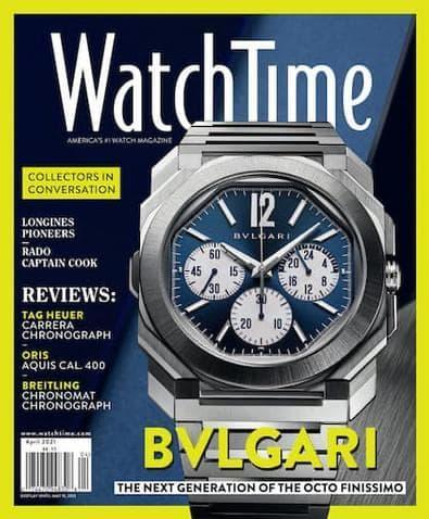 Watchtime magazine cover