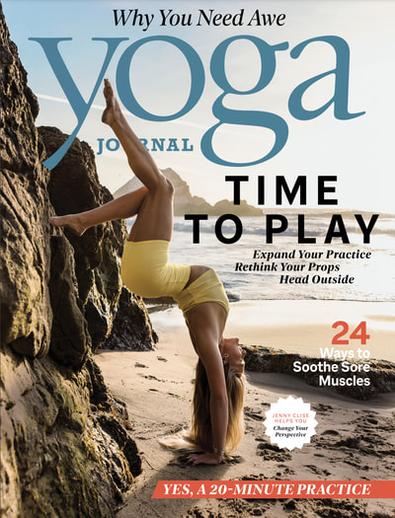 Yoga Journal magazine cover