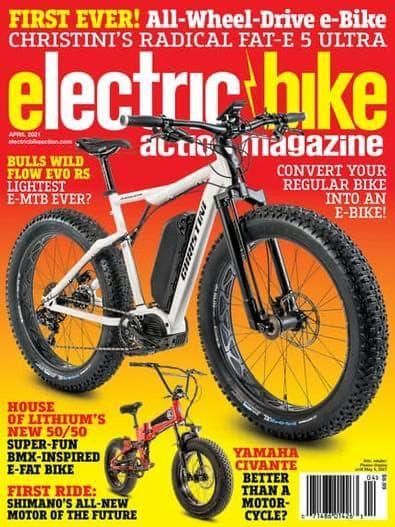 Electric Bike Action magazine cover