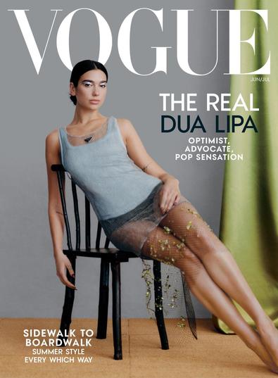 Vogue USA magazine cover