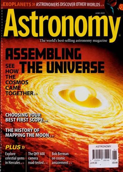 Astronomy magazine cover