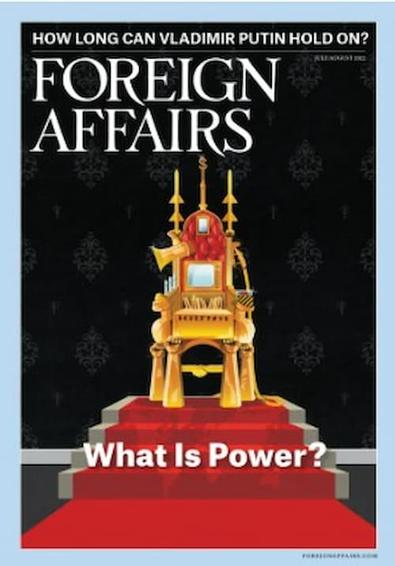 Foreign Affairs magazine cover