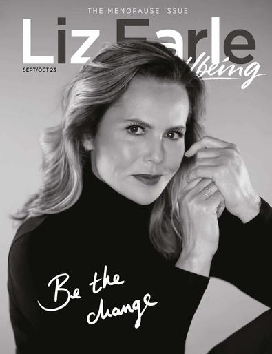Liz Earle Wellbeing magazine cover