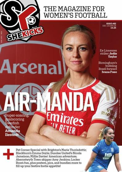 She Kicks Magazine cover