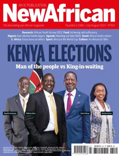New African magazine cover